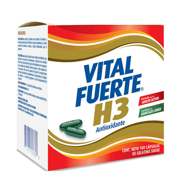 Vital Fuerte H3 100 Tableta Cruz Verde