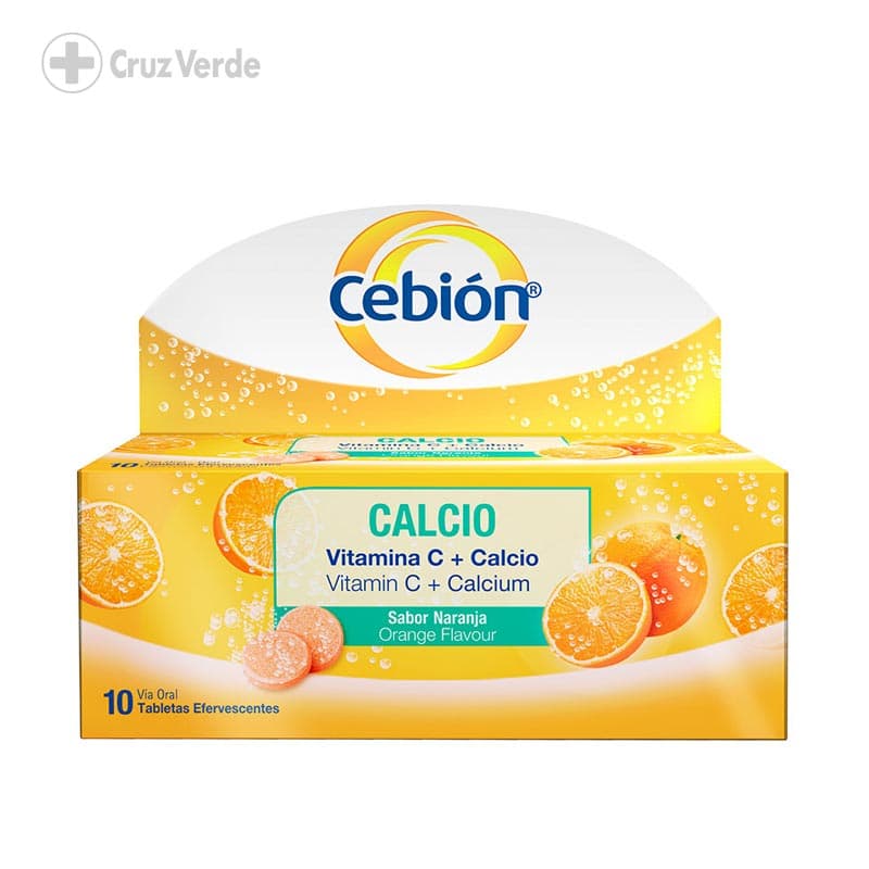 Cebion Calcio 10 Tableta Efervescente