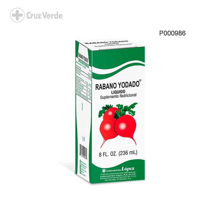 Rabano Yodado Jarabe(lainez) X 240ml