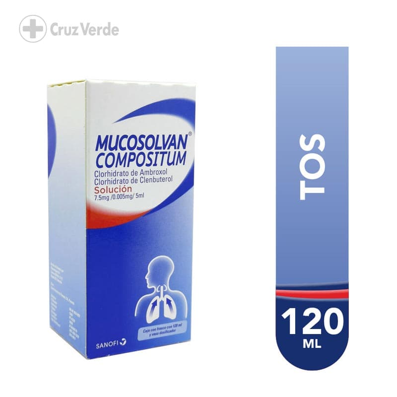 Mucosolvan Compositum 7.5mg/0.05mg/5ml 120ml Solucion Oral