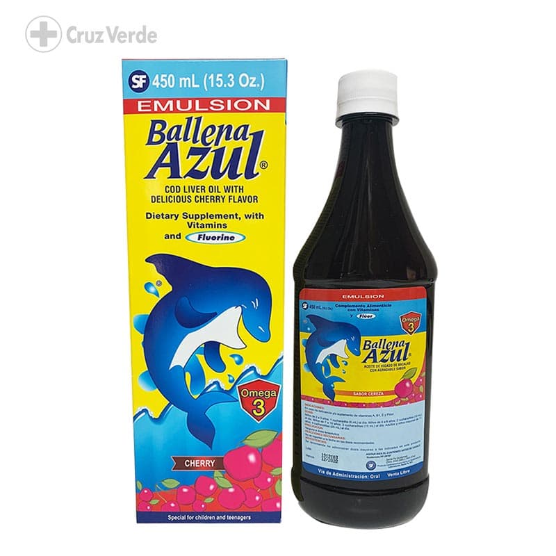 Ballena Azul Cereza 450ml Emulsion