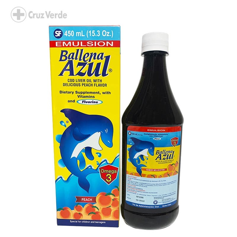Ballena Azul Melocoton 450ml Emulsion
