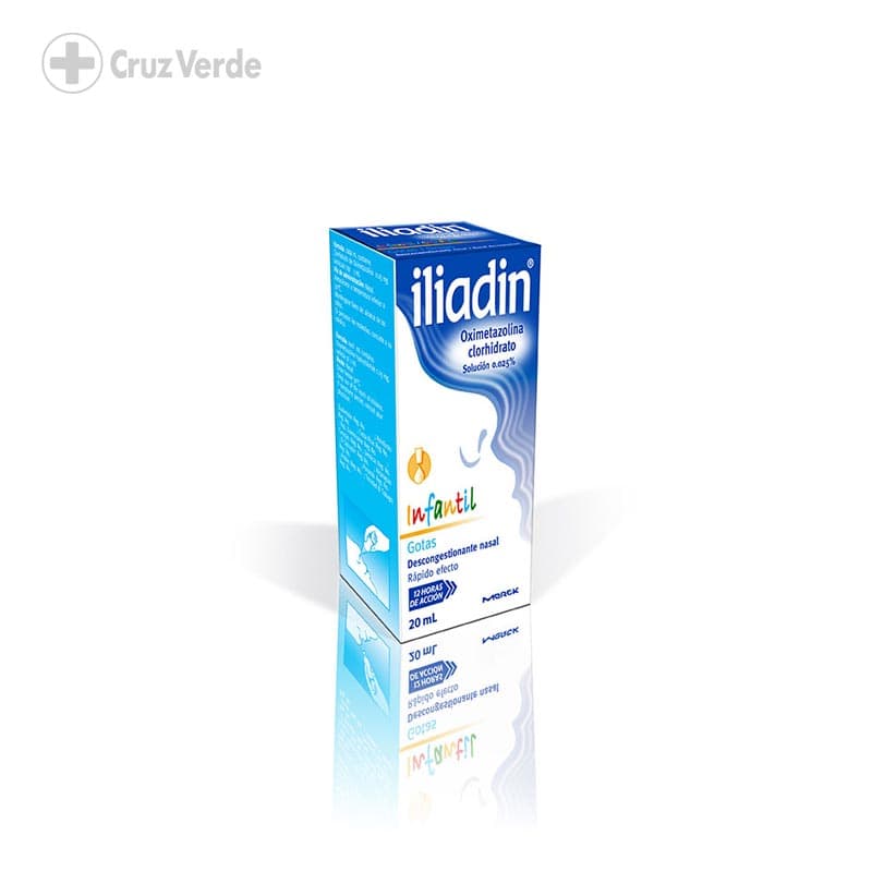 Iliadin Infantil 0.025% 20ml Solucion Nasal Gotas