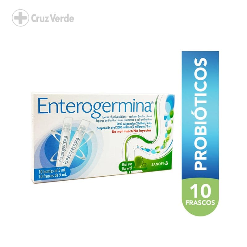 Enterogermina 2 Billones 10 Vial Beb 5ml