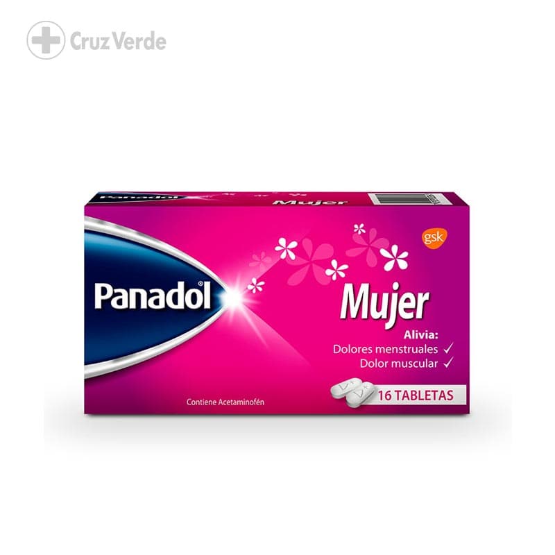 Panadol Mujer 500mg 16 Tableta