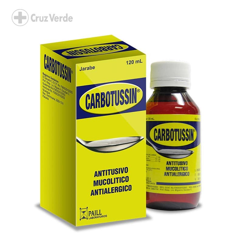 Carbotussin 120ml Jarabe