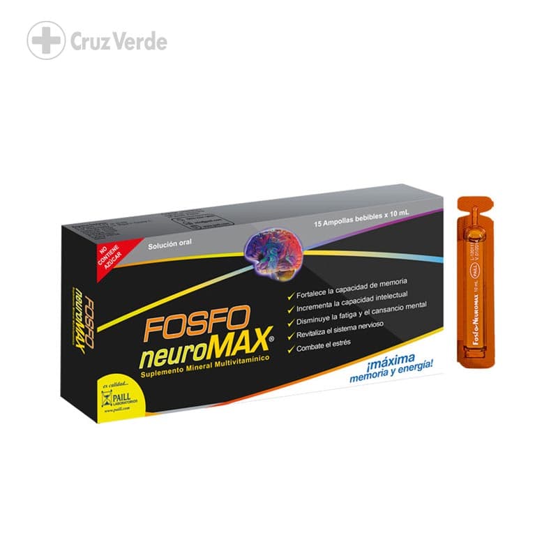 Fosfo-neuromax 15 Ampolla Beb 10ml