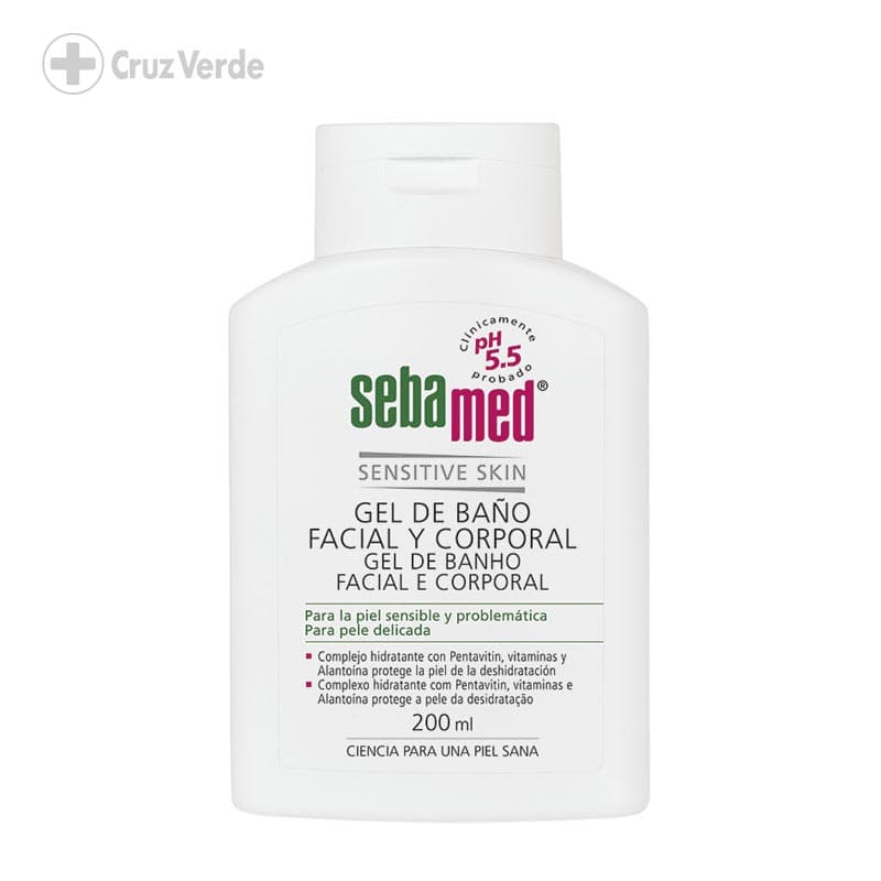 Sebamed Limpieza Piel Sensible 200ml Gel Facial Y Corporal
