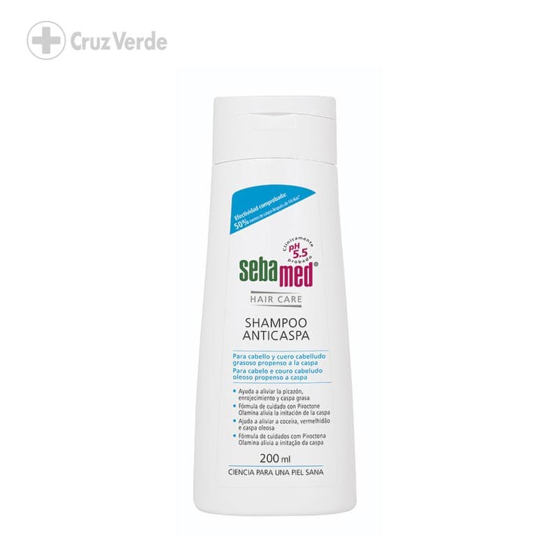 Sebamed Cabello Grasoso O Propenso A Caspa 200ml Shampoo Anticaspa