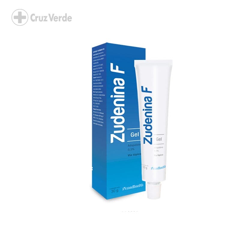 Zudenina F Facial Anti Acne 0.3% 30g Gel