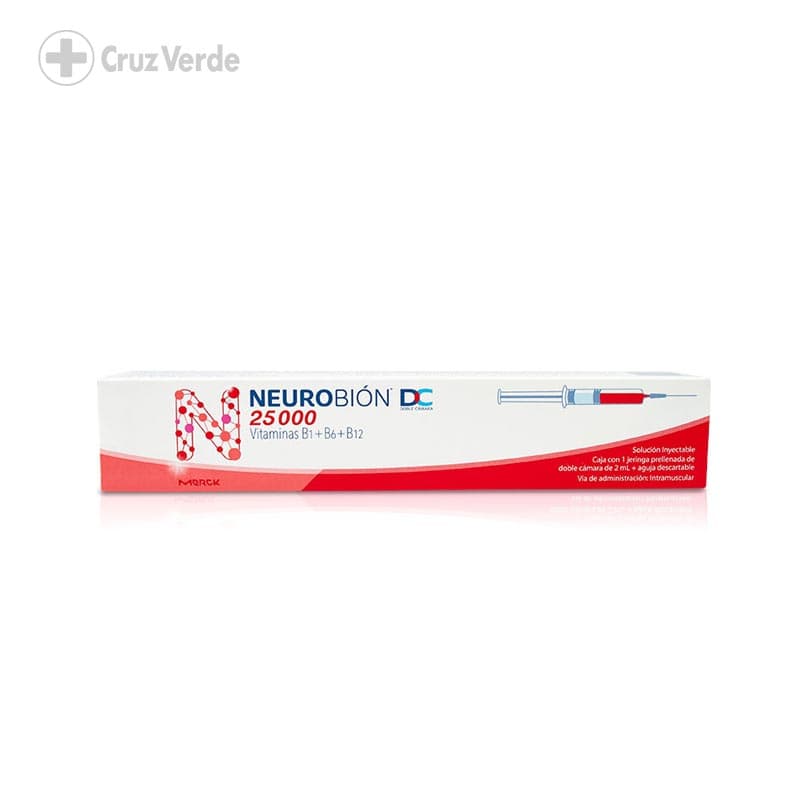Neurobion Dc 25000 1 Jeringa Prellena Solucion Inyectable Im