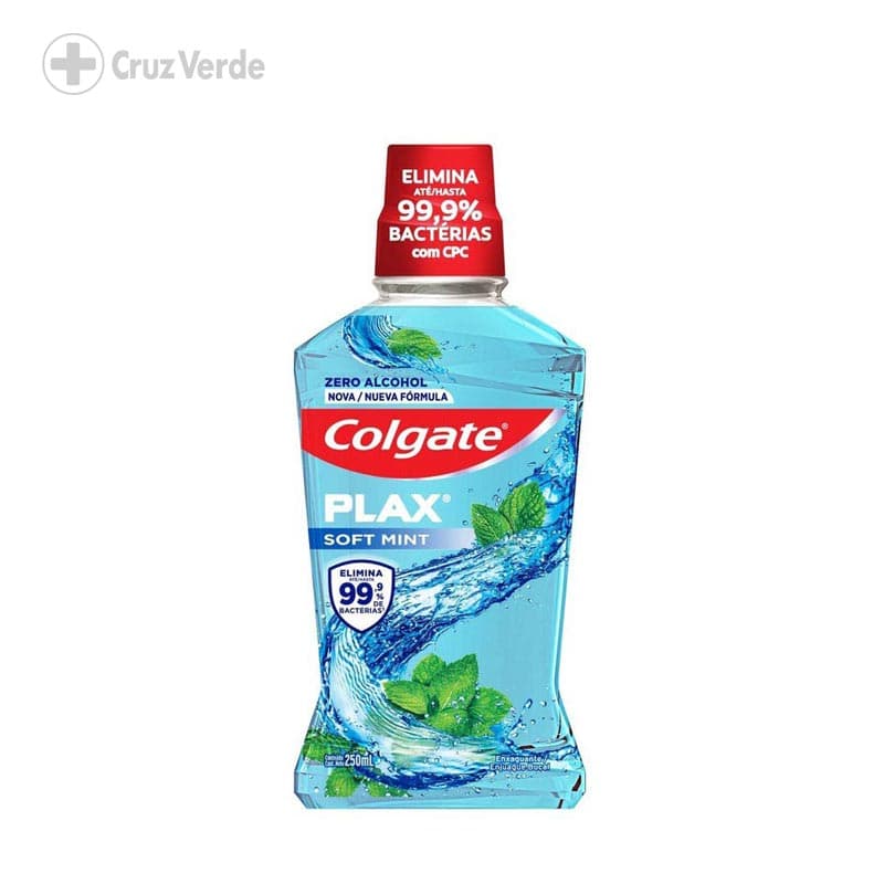 Colgate Plax Soft Mint 250ml Enjuague Bucal