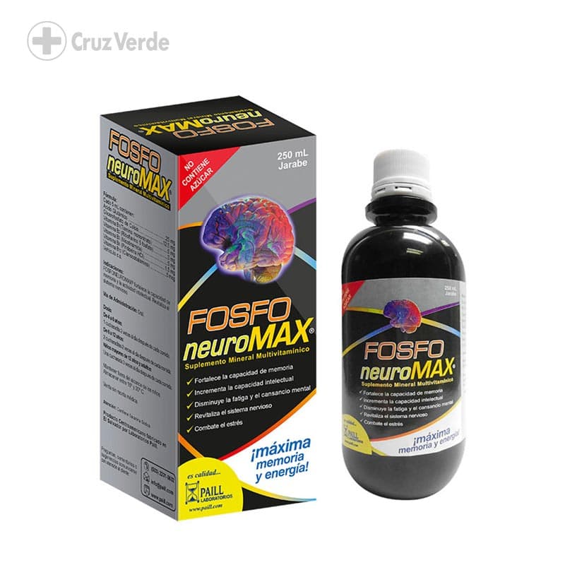 Fosfo-neuromax 250ml Jarabe