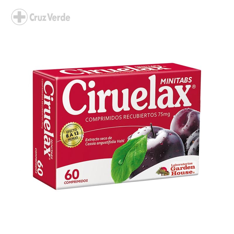 Ciruelax Minitabs 75mg 60 Comprimido