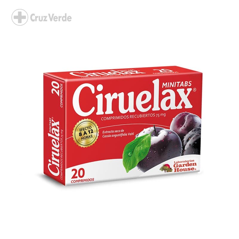 Ciruelax Minitabs 75mg 20 Comprimido