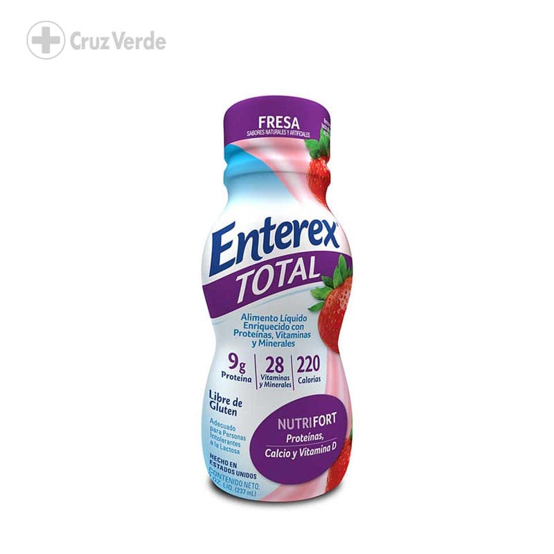 Enterex Total Fresa 237ml Liquido