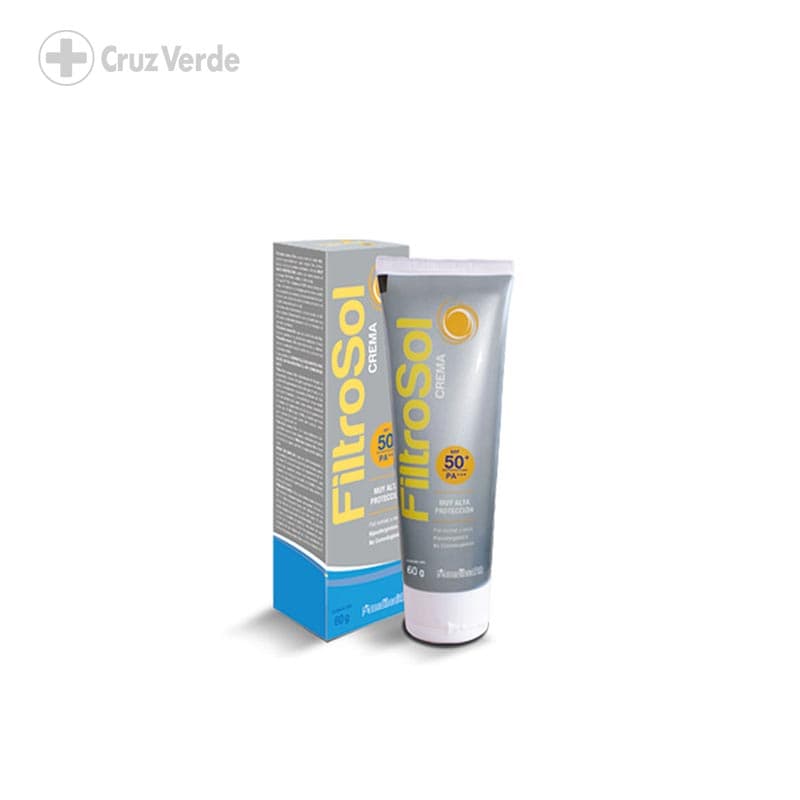 Filtrosol Protector Solar Spf50+ 60g Crema Facial Y Corporal