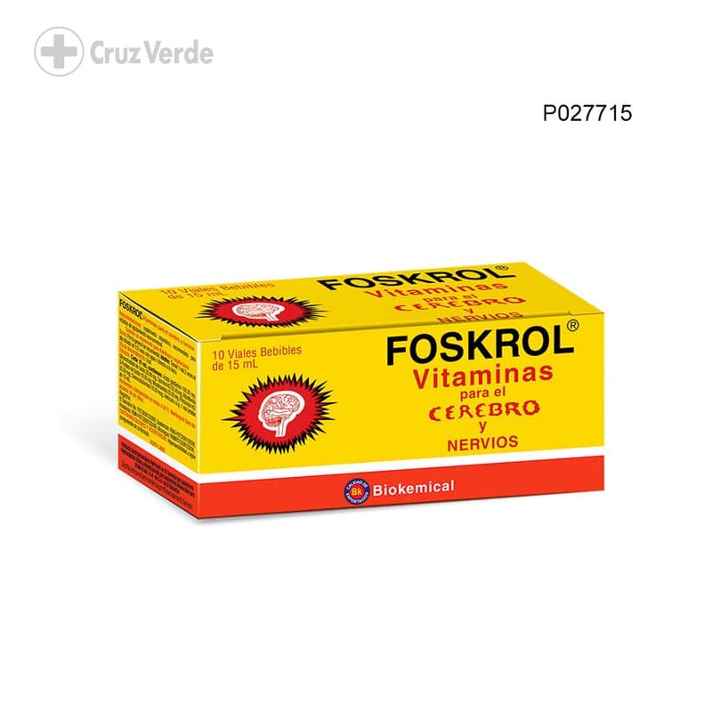Foskrol Vitaminas 15 Vial Beb 15ml