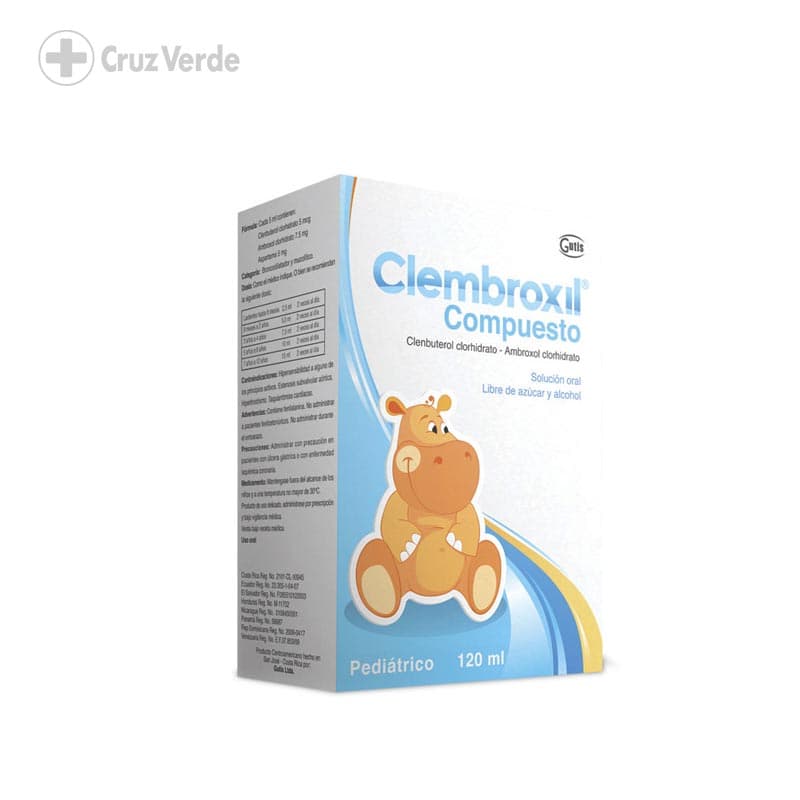 Clembroxil Compuesto Pediatrico 120ml Solucion Oral