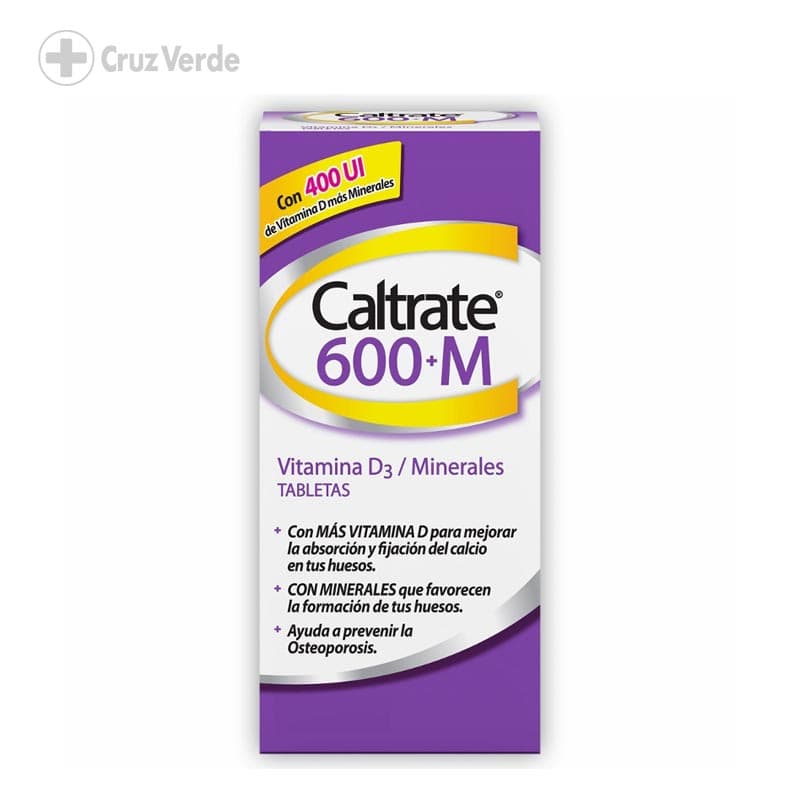 Caltrate 600+m 30 Tableta