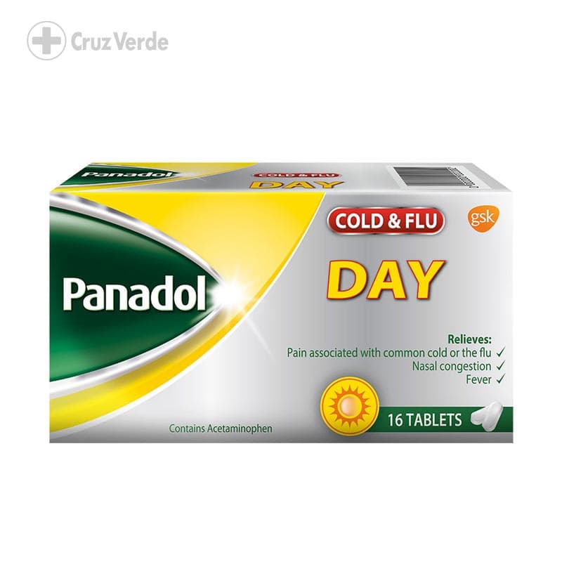 Panadol Antigripal Dia 16 Tableta