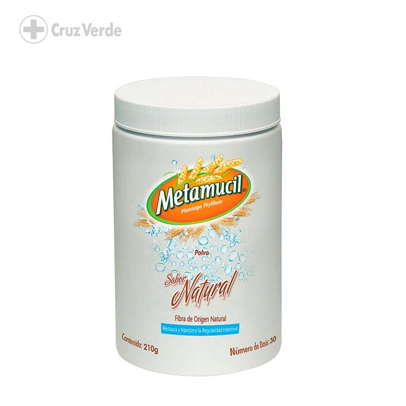 Metamucil Natural 504g Polvo