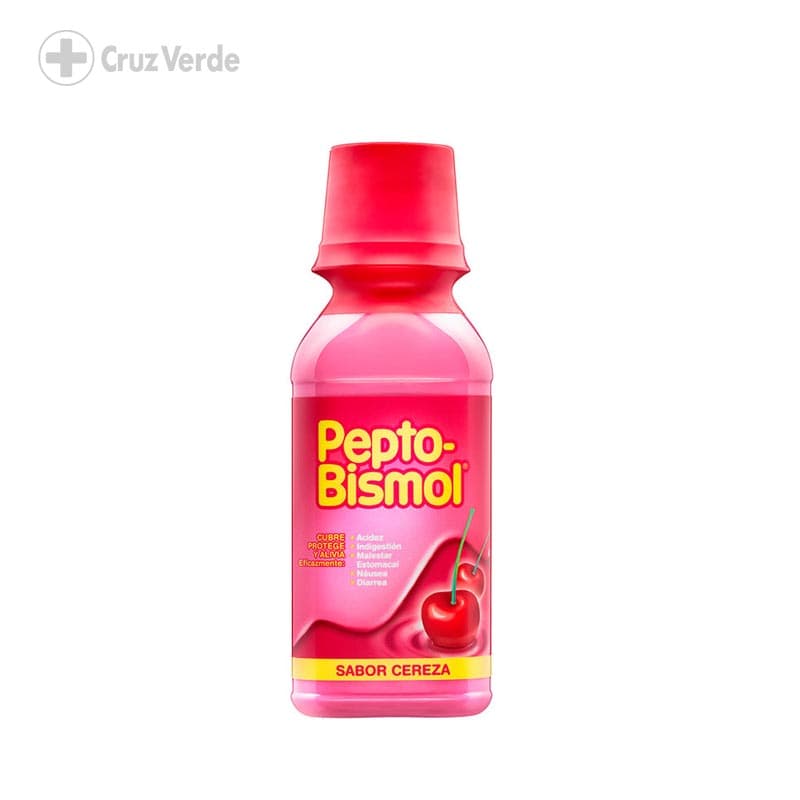 Pepto Bismol Cereza 118ml Suspension 4 Oz