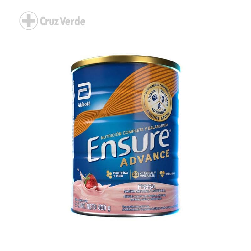 Ensure Advance Fresa 850g Polvo