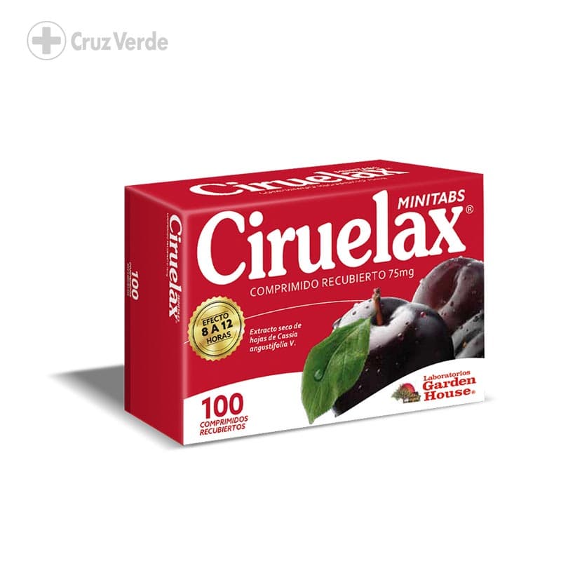 Ciruelax Minitabs 75mg 100 Comprimido