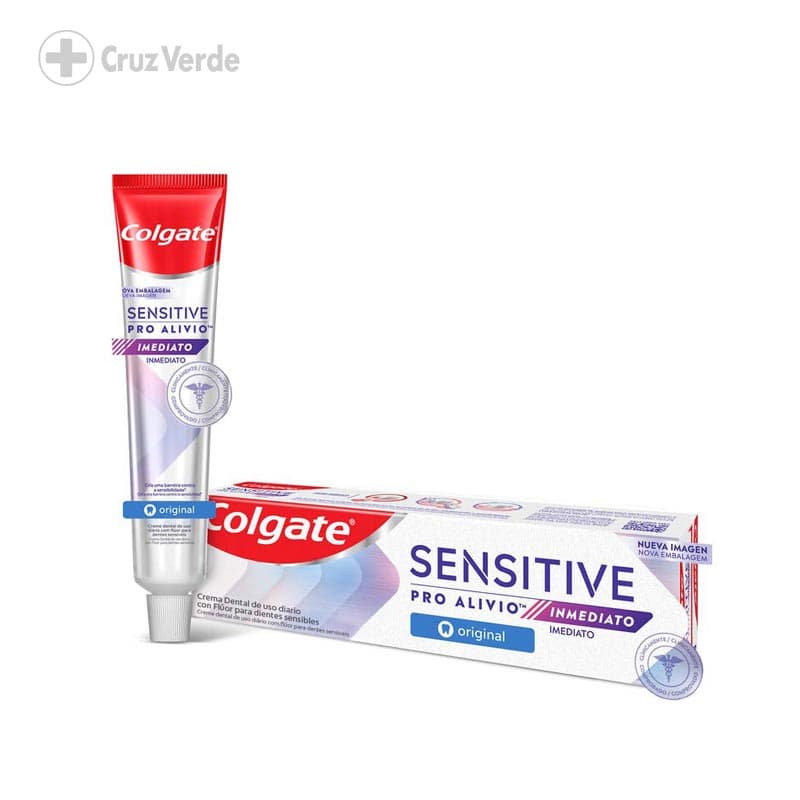 Colgate Sensitive Pro Alivio Inmediato Sabor Original Tubo 110g.
