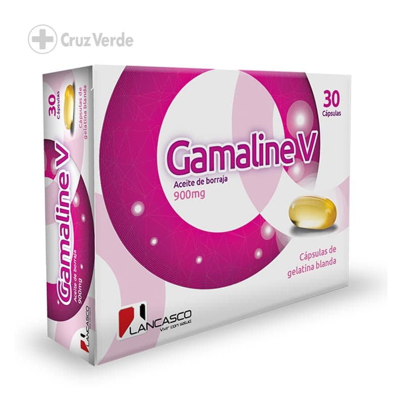 Gamaline V 900mg 30 Capsula Gel