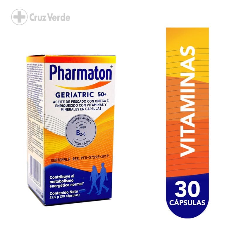 Pharmaton Geriatric 50+ 30 Capsula