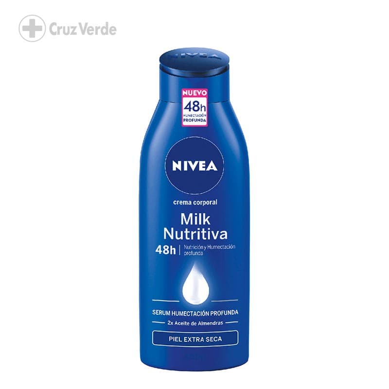 Nivea Body Milk Nutritiva Piel Extraseca 250ml Leche Corporal