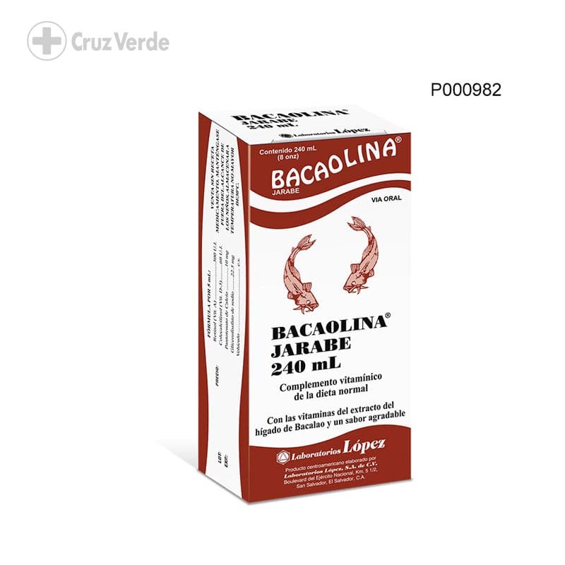 Bacaolina 240ml Jarabe
