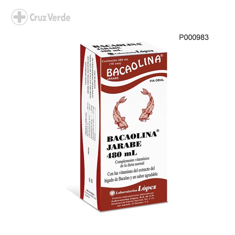 Bacaolina 480ml Jarabe