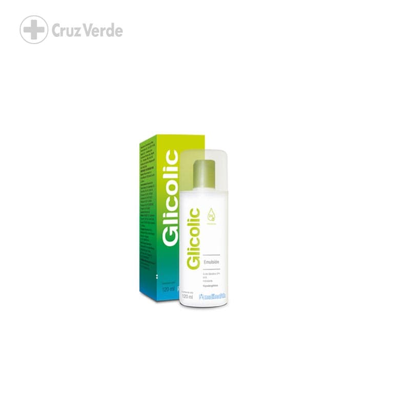 Glicolic Hidratante Facial 5% 120ml Emulsion