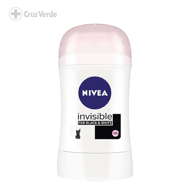 Nivea Desodorante Invisible For Black &amp; White 50g Barra