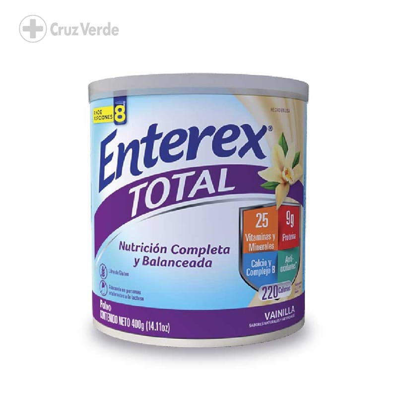 Enterex Total Vainilla 400g Polvo