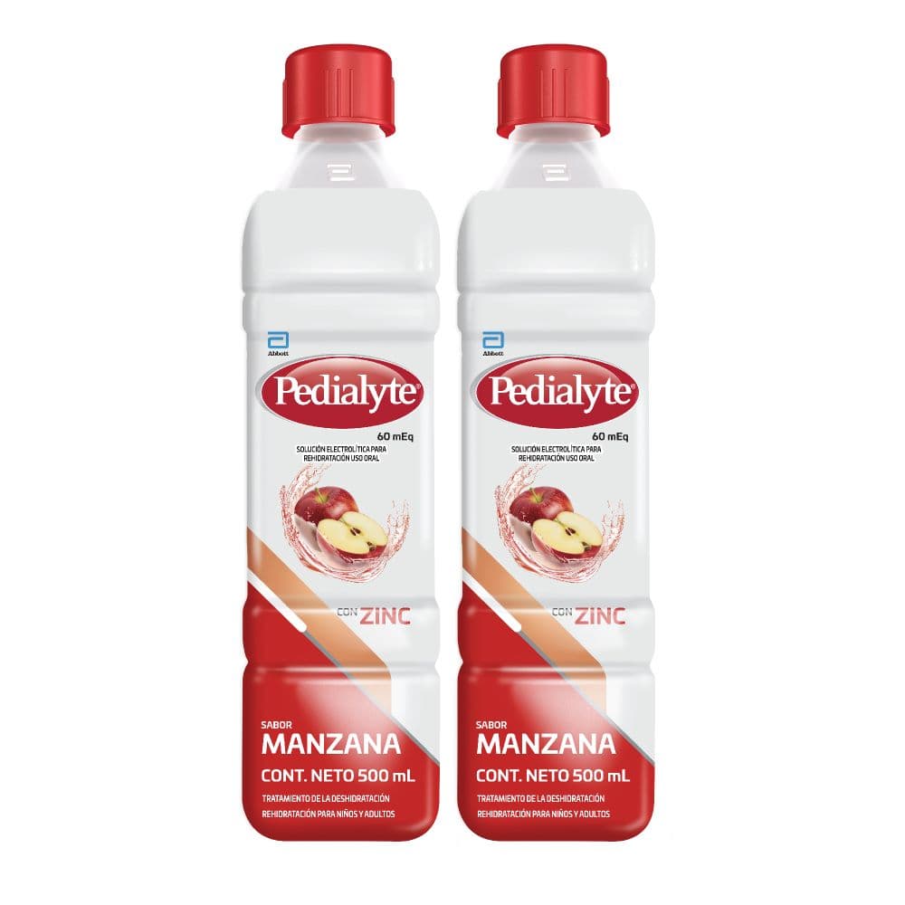 2 Pack Pedialyte Manzana