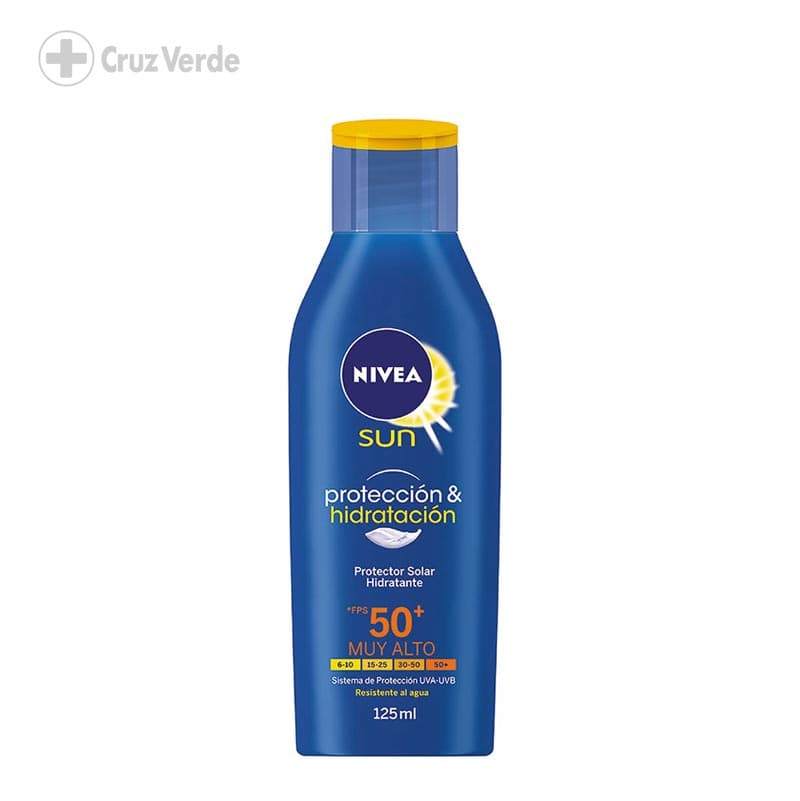 Nivea Sun Bloqueador Proteccion &amp; Hidratacion Sfp50 125ml