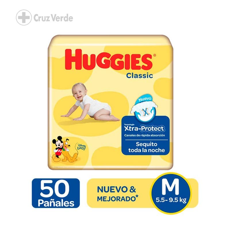 Huggies Cla Maxi Protect Talla M 50u