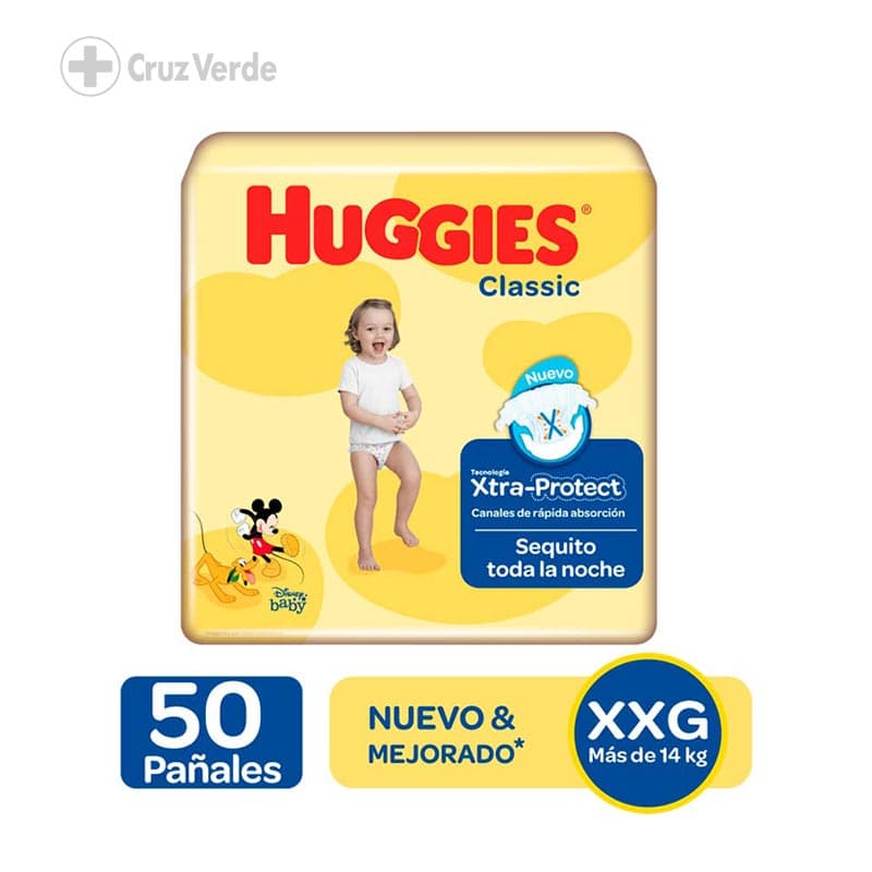 Huggies Cla Maxi Protect Talla Xxg 50u