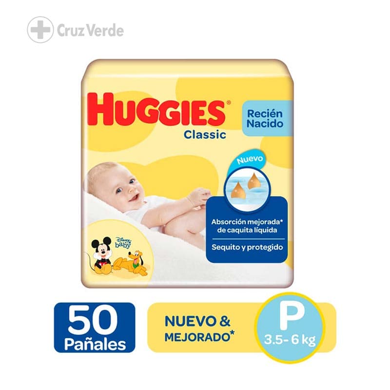 Huggies Cla Maxi Protect Talla P 50u