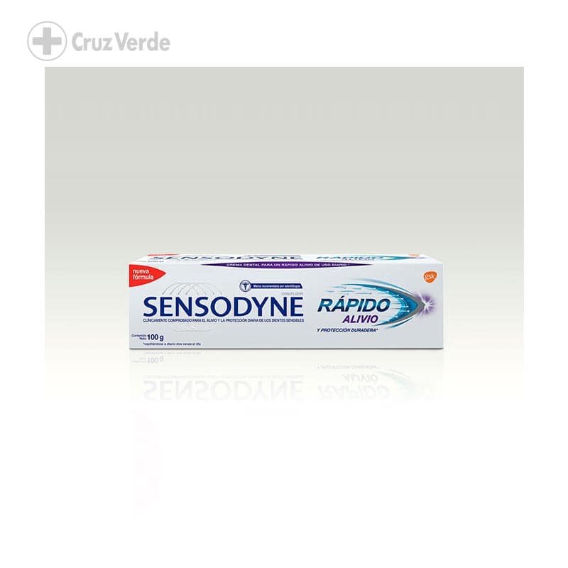 Sensodyne Rapido Alivio Nitro 100g Pasta Dental