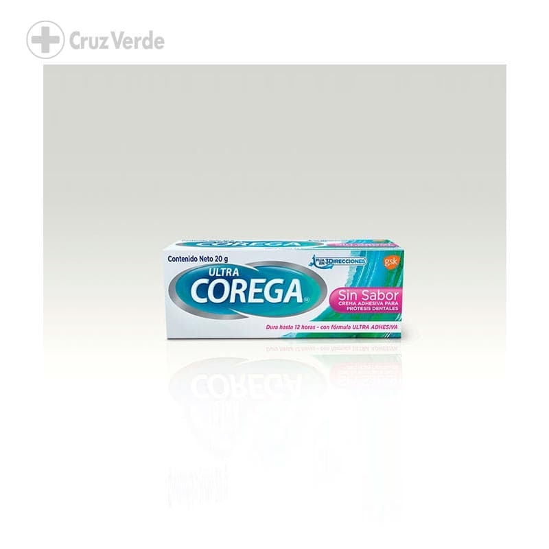 Ultra Corega Sin Sabor 20g Crema