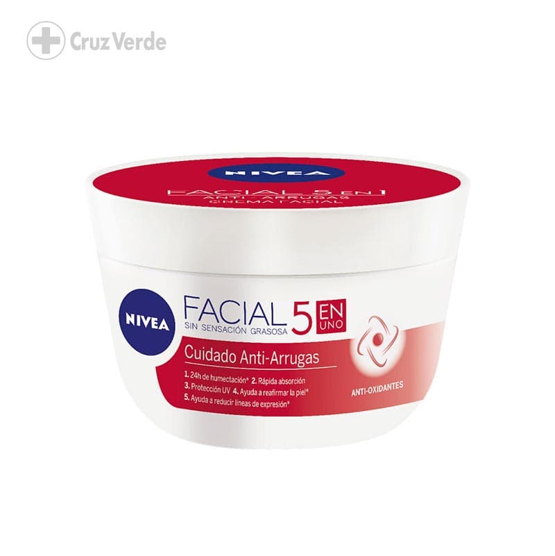 Nivea Cuidado Antiarrugas 50ml Crema Facial