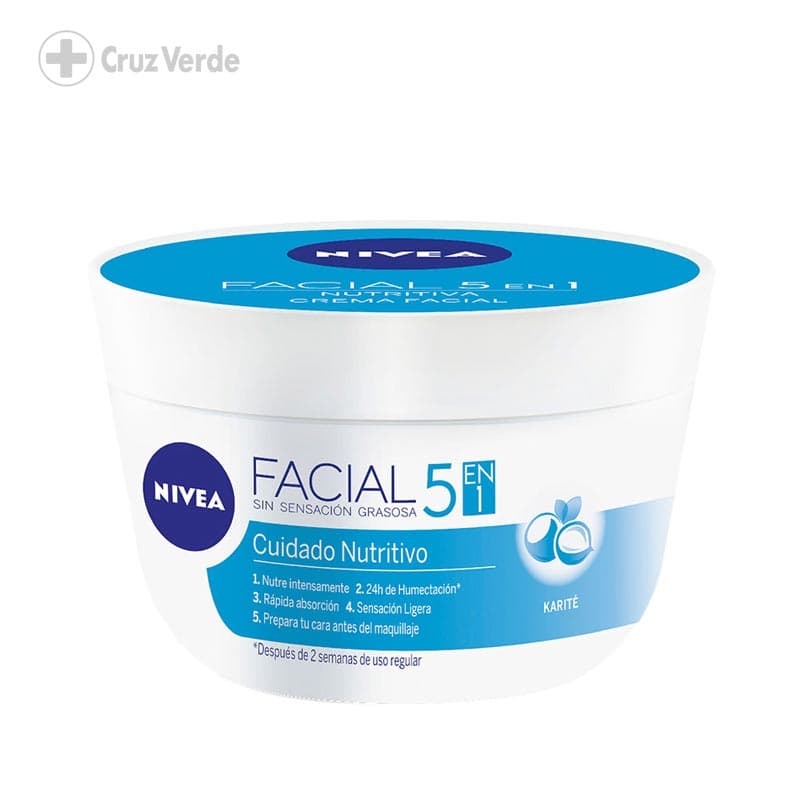 Nivea Cuidado Nutritivo 100ml Crema Facial