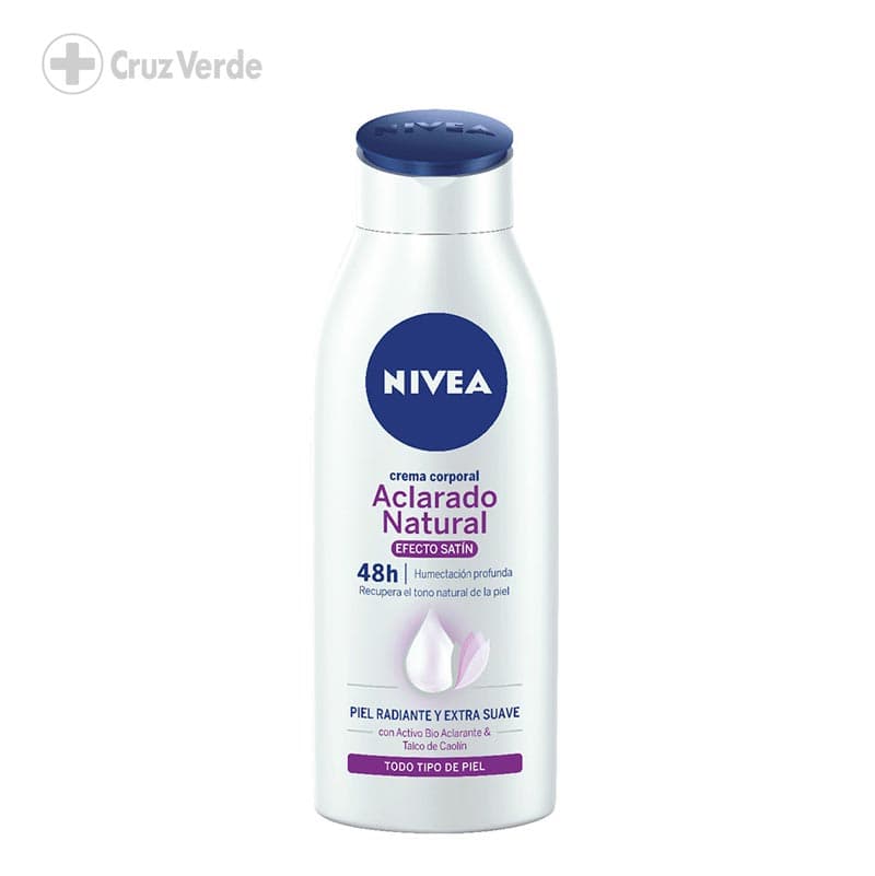 Nivea Cr Aclarado Nat Efecto Satin X 125ml