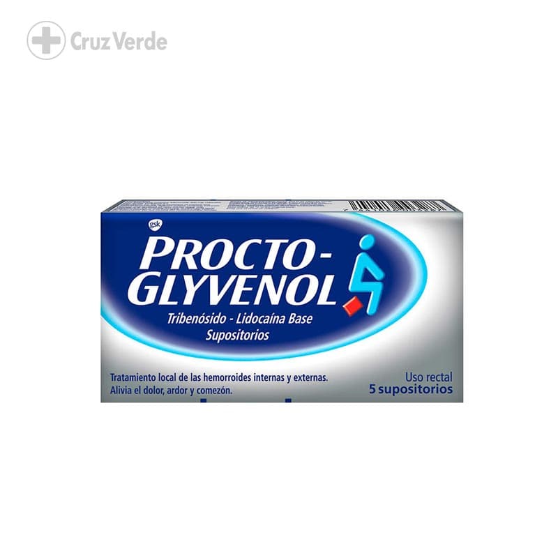 Procto Glyvenol 5 Supositorio