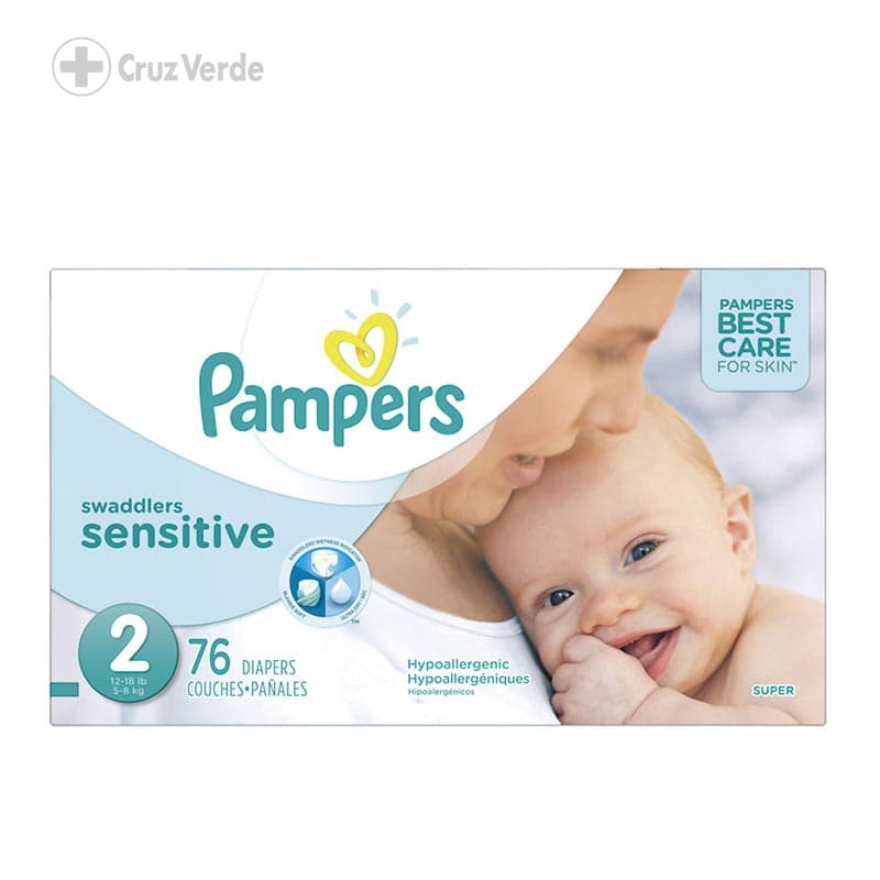 Pampers Pañal Swaddlers Super 76 Unidad Talla 2
